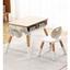 Дитячий багатофункціональний столик і стільчик Poppet Мультівуд 3в1, білий (PP-010) - мініатюра 4