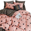Комплект постельного белья Novita Бязь, двуспальный, розовый (23916) - миниатюра 1