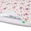 Багаторазова непромокальна пелюшка Еко Пупс Soft Touch Premium Щасливе ведмежа, 50х70 см, рожевий - мініатюра 2