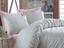 Комплект постельного белья Dantela Vita Frezya pudra сатин с вышивкой евро пудровый (svt-2000022294997) - миниатюра 1