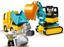 Конструктор LEGO DUPLO Town Вантажівка і гусеничний екскаватор, 20 деталей (10931) - мініатюра 5