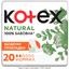 Ежедневные прокладки Kotex Natural Normal 20 шт. - миниатюра 1