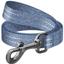 Поводок для собак Waudog Re-cotton, светоотражающий, S, 500х1,5 см, синий - миниатюра 1