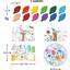 Набір для творчості Avenir Чотири пори року з восковою крейдою 12 кольорів (BTS216017) - мініатюра 3