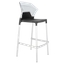 Барний стілець Papatya Ego-S, сірий з білим (4823052301361) - мініатюра 1