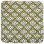 Чохол на табурет Прованс Villa візерунок, 35х35 см, зелений (28818) - мініатюра 1
