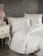 Комплект постельного белья Dantela Vita Alya krem сатин с вышивкой семейный кремовый (svt-2000022323581) - миниатюра 2