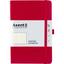 Книга записна Axent Partner A5- в клітинку 96 аркушів червона (8201-03-A) - мініатюра 1