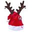 Капелюх Санта з рогами Offtop, червоний (855037) - мініатюра 1