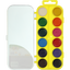 Акварельні фарби ZiBi Kids Line, 12 кольорів, жовтий (ZB.6544-15) - мініатюра 2