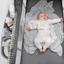 Детское покрывало Lionelo Bamboo Swaddle Grey Stone, 120х120 см, серое (LO-BAMBOO SWADDLE GREY STONE) - миниатюра 4