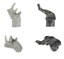 Набор пальчиковых кукол Same Toy Носорог и Слон, 2 шт. (X241Ut-5) - миниатюра 1
