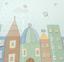 Дитячий двосторонній складний килимок Poppet Спальні малюки та Чарівне місто, 200x180x1 см (PP011-200) - мініатюра 7