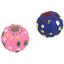 Игрушка для собак Eastland Мяч с пищалкой , голубой/розовый,7х7х7 см (520-196) - миниатюра 2