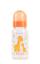 Пляшечка для годування Baby Team, скляна з силіконовою соскою, 150 мл, помаранчевий (1200_оранжевый) - мініатюра 1