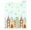 Дитячий двосторонній складний килимок Poppet Спальні малюки та Чарівне місто, 180x150x1 см (PP011-150) - мініатюра 2