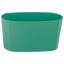 Горшок для цветов Serinova балконный с дренажем Sumela, 4.7 л, зеленый (SMLB-Yesil) - миниатюра 1