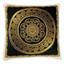 Подушка декоративна Прованс Baroque-2, 45х45 см, чорний із золотим (25623) - мініатюра 1