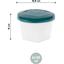 Набір контейнерів для їжі Babymoov Biosourced 6 шт. по 180 мл, різнокольорові (A004317) - мініатюра 4