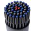 Ручка шарикова Linc Pentonic, 0,7 мм, микс цветов на стенде, 50 шт (411990) - миниатюра 4