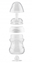 Бутылочка для кормления Nuvita Mimic Collection, антиколиковая, 150 мл, белый (NV6011BIANCO) - миниатюра 2