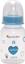 Пляшка для годування Курносики, з силіконовою соскою, 125 мл, блакитний (7001 гол) - мініатюра 1