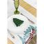 Дорожка гобеленовая с велюром Прованс Празднечній дом 140х40 см белая (31360) - миниатюра 5