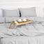 Комплект постельного белья MirSon Natural Linen Beatrice лен семейный светло-серый (2200008247799) - миниатюра 5