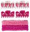 Набір резинок і заколок для волосся Titania, рожевий, 8 шт. (8009 GIRL) - мініатюра 1