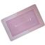 Коврик суперпоглащающий в ванную Stenson 80x50 см прямоугольный розовый (26274) - миниатюра 3