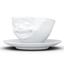 Чашка з блюдцем Tassen для кави Сміхотерапія, біла, 200 мл (TASS14701/TA) - мініатюра 2