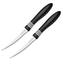 Наборы ножей Tramontina COR&COR, для томатов, черная ручка, 102 мм, 2 шт. (23462/204) - миниатюра 2