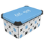 Коробка Qutu Style Box Little King, 10 л, 34,5х23х16 см, білий з блакитним (STYLE BOX с/к LITTLEKING 10л.) - мініатюра 1