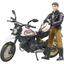 Игровой набор Bruder Фигурка человека с мотоциклом (63051) - миниатюра 1