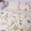 Комплект постельного белья MirSon Feathers, сатин, желтый, 220х160 см - миниатюра 3