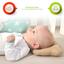 Подушка для немовлят ортопедична Papaella Ведмедик, діаметр 8 см, бежевий (8-32377) - мініатюра 3