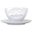 Чашка з блюдцем Tassen для кави Сміхотерапія, біла, 200 мл (TASS14701/TA) - мініатюра 1