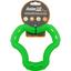 Іграшка для собак AnimAll Fun AGrizZzly Кільце шестистороннє зелена 15 см - мініатюра 1