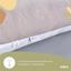 Подушка Ideia П-подібна для вагітних, 140x75x20 см, сірий (8-33722 сіро/біла) - мініатюра 7