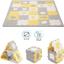 Килимок-пазл Kinderkraft Luno Shapes жовтий 30 елементів (00-00305153) - мініатюра 7