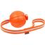 Мячик Liker 9 Line на ленте, 9 см, оранжевый (6288) - миниатюра 2