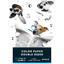 Папір кольоровий двосторонній Kite Dogs А4 12 аркушів 12 кольорів (K22-287) - мініатюра 1