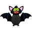 Подвеска-соты бумажная Yes! Fun Halloween Летучая мышь, 53 см (973633) - миниатюра 1