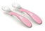Набор силиконовых ложек Nuvita Easy Eating, розовый, 2 шт. (NV8480COOLPINK) - миниатюра 1