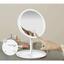Настольное косметическое зеркало Supretto со светодиодной подсветкой 17.5 см белое (71530001) - миниатюра 4