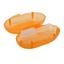 Зубна щітка-масажер Baby Team з контейнером, помаранчева (7200) - мініатюра 1