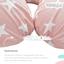 Подушка для вагітних та годування Papaella Зірка, 190х30 см, пудровий (8-31885) - мініатюра 6