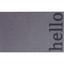 Коврик придверный Izzihome Perla Kapi Paspasi Gri̇ Hello 35х60 см серый (103PLGRHE4166) - миниатюра 1