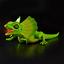 Інтерактивна іграшка Robo Alive плащеносна ящірка, зі світловим ефектом, зелений (7149-1) - мініатюра 5