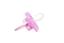 Пустышка силиконовая Baby Team, классическая, 0-6 мес., розовый (3007_розовый) - миниатюра 3
